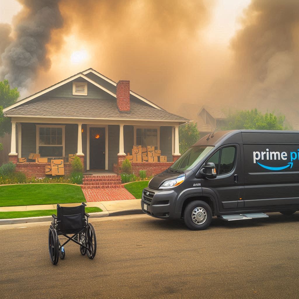 Amazon driver rescue