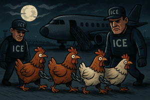 chicken deportation